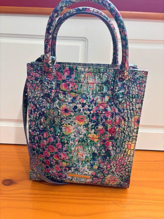 Brahmin Handbags - Brahmin Moira Floral Multicolor Tote Bag W Shoulder Strap EUC